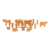 Wooden Farm ToysFarm Animals & Fence Set, 14 Pieces – Amish HandcraftedAmishchildrenSaving Shepherd