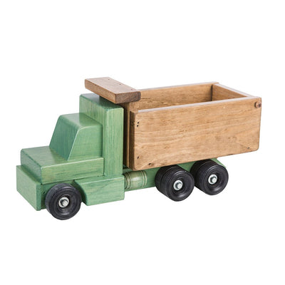 Wooden & Handcrafted ToysLarge DUMP TRUCK - Handmade Working Construction Wood ToychildrenchildrensSaving Shepherd