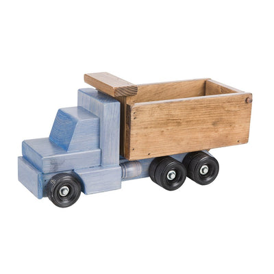 Wooden & Handcrafted ToysLarge DUMP TRUCK - Handmade Working Construction Wood ToychildrenchildrensSaving Shepherd