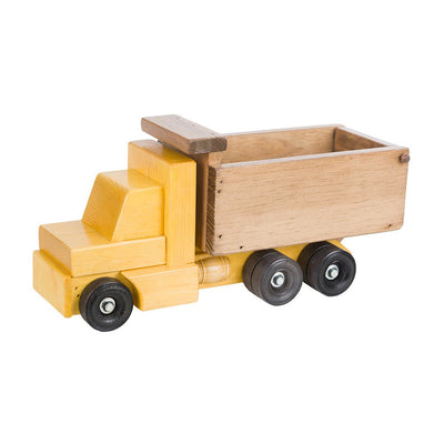 Wooden & Handcrafted ToysLarge DUMP TRUCK - Handmade Working Construction Wood ToychildrenchildrensSaving Shepherd