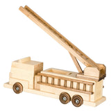 Wooden & Handcrafted ToysLarge Wooden Fire Engine with Working Ladders – Amish MadeAmishchildrenSaving Shepherd