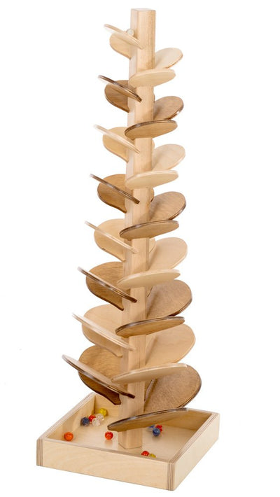 Wooden & Handcrafted ToysMARBLE TREE - Beautiful Harvest & Natural or Rainbow Colors FinishAmishchildrenSaving Shepherd