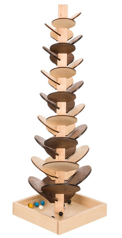 Wooden & Handcrafted ToysMARBLE TREE - Beautiful Harvest & Natural or Rainbow Colors FinishAmishchildrenSaving Shepherd