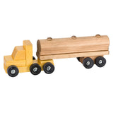 Wooden & Handcrafted ToysTANKER TRUCK - Milk Oil Tractor Trailer Amish Handmade Wood Toy USAchildrenchildrensSaving Shepherd