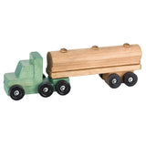 Wooden & Handcrafted ToysTANKER TRUCK - Milk Oil Tractor Trailer Amish Handmade Wood Toy USAchildrenchildrensSaving Shepherd