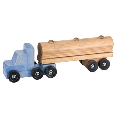 Wooden & Handcrafted ToysTANKER TRUCK - Milk Oil Tractor Trailer Amish Handmade Wood Toy USAchildrenchildrensSaving Shepherd