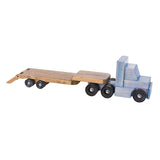Wooden & Handcrafted ToysWooden Lowboy Truck & Trailer with Loading Ramps – Amish MadeAmishchildrenSaving Shepherd