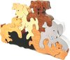 Wooden PuzzlesPILE OF PUPS PUZZLE - Wooden Scroll Saw Animal Puzzleanimal puzzledevelopmental toySaving Shepherd