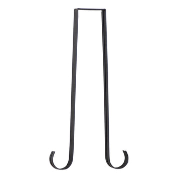 Wreath HangersDual-Sided Tin Wreath Hooks — Smokey Black, Set of 6Category: Wreath HangersFinish: Smokey BlackSaving Shepherd