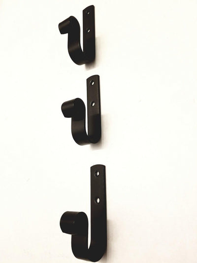 Wrought Iron3 IRON WALL HOOKS - Hand Forged Solid Wrought IronAmish Blacksmithcountry accentSaving Shepherd