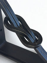 Wrought IronINDUSTRIAL WROUGHT IRON RING SHELF BRACKETS - Amish Blacksmith Hand Forged USAAmish BlacksmithbracketSaving Shepherd