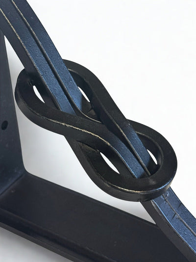 Wrought IronINDUSTRIAL WROUGHT IRON RING SHELF BRACKETS - Amish Blacksmith Hand Forged USAAmish BlacksmithbracketSaving Shepherd