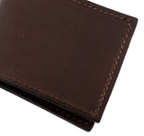 Wallets & Money ClipsBI-FOLD WALLET - Stitched Bridle Leather with 4 Card Slotsgenuine leatherleatherleather goodsDark BrownSaving Shepherd