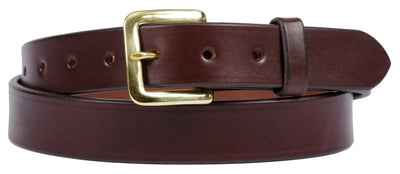 Leather BeltBRIDLE LEATHER BELT - 1½" Amish Handmade Minimalist USAbeltdress beltSaving Shepherd