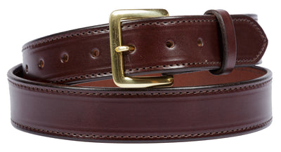 Leather Belt1½" WIDE STITCHED BRIDLE LEATHER BELT - Amish Handmade in USAbeltdress beltSaving Shepherd