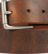 Leather Belt1¼ & 1½" DISTRESSED LEATHER BELT - Soft & Durable with Roller Bucklebeltleatherleather belt1¼"30Saving Shepherd