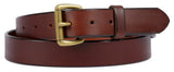 BUFFALO BELT - 1¼" Wide Soft & Supple Leather with Roller Buckle