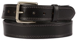 Leather Belt1½" Double Stitched BRIDLE LEATHER BELT - Amish Handmade in USAbelthandmadeleather30BlackSaving Shepherd