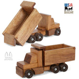 Wooden & Handcrafted ToysLarge DUMP TRUCK - Handmade Working Construction Wood ToychildrenchildrensSaving Shepherd