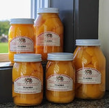 PeachesCANNED PEACHES - 16oz Pint & 32oz Quart Jars Homemade in Lancaster USAfarm marketfruitSaving Shepherd