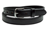 Leather BeltSTITCHED BRIDLE LEATHER BELT - 1" Wide Amish Handmade in USAbeltdress beltSaving Shepherd