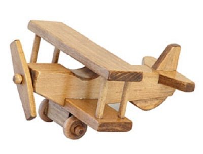 Wooden & Handcrafted ToysAIRPLANE - Amish Handmade Biplane Wood Toy Plane USAairplanechildrenchildrensHarvestSaving Shepherd