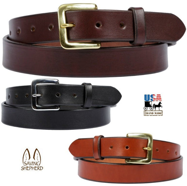 Leather BeltBRIDLE LEATHER BELT - 1½