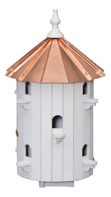 Birdhouse10 ROOM BIRDHOUSE CONDO - 26" Copper Roof Bird Housebirdbird houseSaving Shepherd