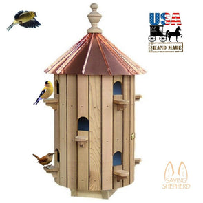 Birdhouse10 ROOM CEDAR BIRDHOUSE - 26