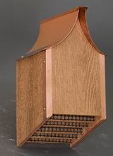 COPPER ROOF BAT HOUSE - Backyard Mosquito Control in White & Cedar Finish