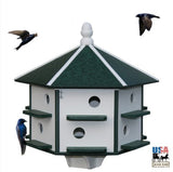 Birdhouse12 Hole 26" PURPLE MARTIN HOUSE - Weatherproof Recycled Poly in 4 Colorsbirdbird houseSaving Shepherd