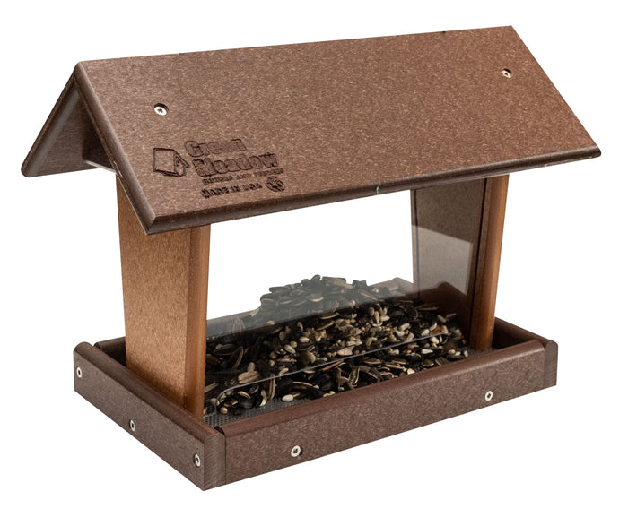 CLASSIC MINI BIRD FEEDER - All Weather Hanging Seed House