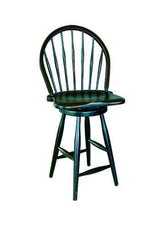 Amish Handmade Children's Heirloom Play Kitchen Furniture Swivel Chair USA