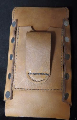 Handtooled LeatherHANDMADE LEATHER PHONE CASE with WALLET iPhone Plus Galaxy LG Samsung Belt Holster USA6AmishSaving Shepherd