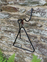 Wrought IronWrought Iron DINNER BELL Triangle Handforged Made in USAAmish BlacksmithchimeSaving Shepherd