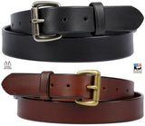 Leather BeltBUFFALO BELT - Wide 1½" Supple Leather with Roller BucklebeltbeltsSaving Shepherd