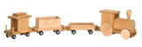 Wooden & Handcrafted ToysJUMBO WOOD TOY TRAIN - Engine 2 Cars and Caboose Handmade Toys USAAmericaAmishSaving Shepherd