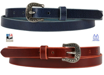 Leather BeltLADIES LEATHER BELT - ¾