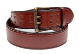 Leather Belt1¾" WIDE DUAL PRONG MONEY BELT - Thick Heavy Duty Leather USAbeltbeltsSaving Shepherd