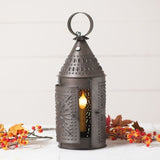 Country Lighting15" Revere Lantern with Chisel Design in Kettle Black Finishaccent lightaccent lightingSaving Shepherd
