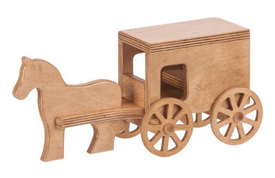 Wooden & Handcrafted ToysAMISH HORSE & BUGGY - Handmade Wood Toy USAAmishchildrenSaving Shepherd