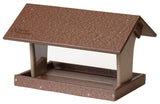 Bird FeederLARGE BIRD HOPPER - 4 Season Covered Feeder with Screen Floorbirdbird feederSaving Shepherd