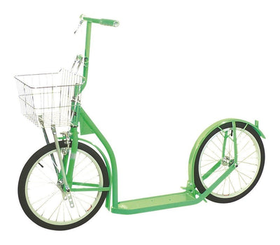 Kick Scooters20" ADULT SCOOTER - Genuine Amish with Basket Handbrake & Racing Wheels in 12 Colors!adultadult scooteradultsDark GreenSaving Shepherd