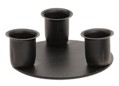 Candle Holders & Accessories3 TAPER CANDLE HOLDER - Sturdy Solid Wrought IronSaving ShepherdSaving Shepherd