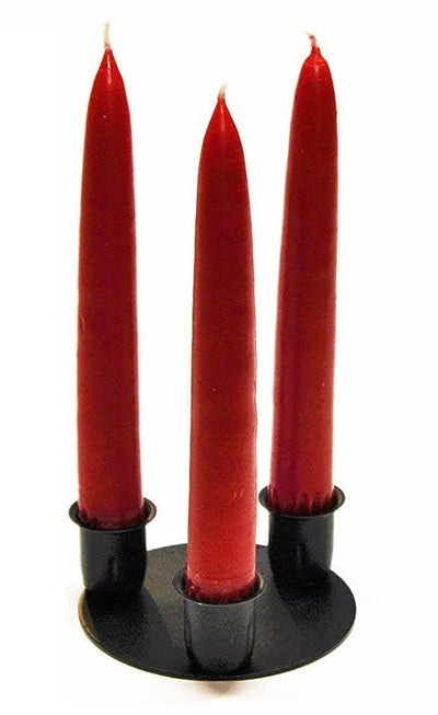 Candle Holders & Accessories3 TAPER CANDLE HOLDER - Sturdy Solid Wrought IronSaving ShepherdSaving Shepherd