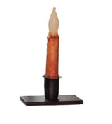 WINDOW SILL CANDLE HOLDER - Solid Wrought Iron Heavy Metal Stand