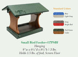 Bird FeederHANGING BIRD HOPPER - 4 Season Classic Covered Feederbirdbird feederSaving Shepherd