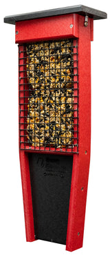 PILEATED WOODPECKER FEEDER - Double Suet Cake Hanger with Tail Prop Amish USA