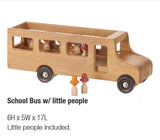 Wooden & Handcrafted ToysThe BIG BUS with LITTLE PEOPLE - Large Amish Handmade Wood Toy USAAmishbusSaving Shepherd