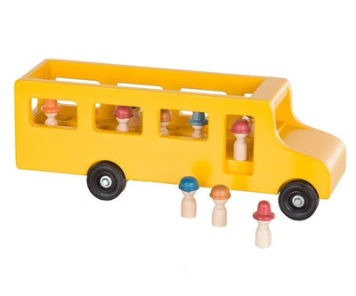 Wooden & Handcrafted ToysThe BIG BUS with LITTLE PEOPLE - Large Amish Handmade Wood Toy USAAmishbusSaving Shepherd